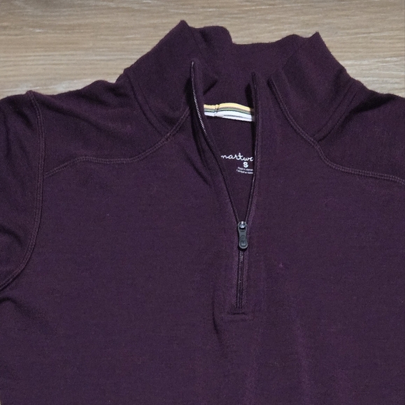 Smartwool Classic Smart Camper Mereno Wool Layering Thermal Top Size S - Picture 3 of 12